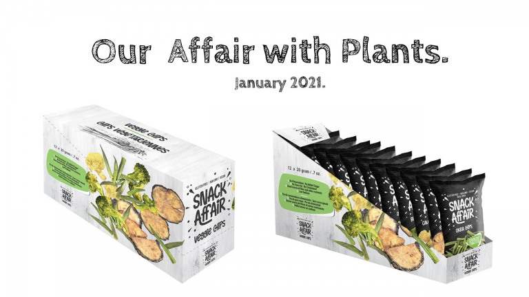Snack Affair packs contain the products in the box